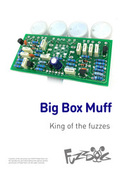 FuzzDog Big Box Muff Instruction Manual