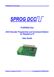 Sprog Pi-SPROG One User Manual
