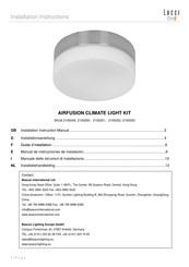 Lucci fini 2100251 Installation Instructions Manual