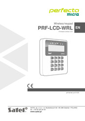 Santel PRF-LCD-WRL Manual