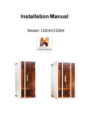 ROYAL SAUNAS 1102H Installation Manual