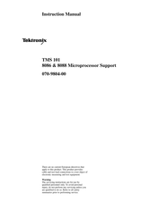 Tektronix TMS 101 Instruction Manual