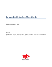 TYPHOON LaunchPad Interface User Manual