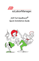 Adp HandPunch Quick Installation Manual