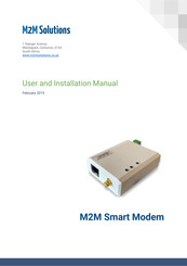 M2M Smart Modem User And Installation Manual