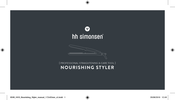 HH Simonsen NOURISHING STYLER Manual