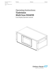 Endress+Hauser Tankvision Multi Scan NXA83B Operating Instructions Manual