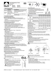 haacon KWE 1000 Operating Instructions Manual