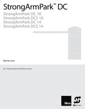 HySecurity Nice StrongArmPark DCS 10 Programming And Operations Manual