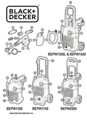 Black & Decker BEPW1700 Original Instructions Manual
