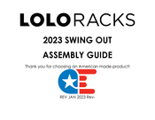 LOLO RACKS SWING OUT 2023 Assembly Manual