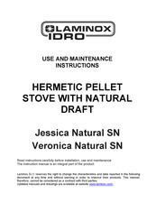 LAMINOX Jessica Natural SN Use And Maintenance Instructions