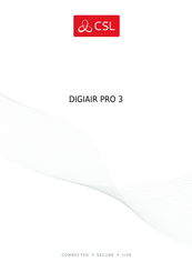 CSL DigiAir Pro 3 Manual