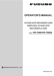 Furuno VR-7000S Operator's Manual