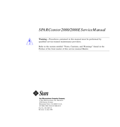 Sun Microsystems SPARCcenter 2000 Service Manual