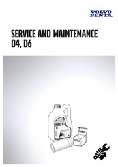 Volvo Penta D6 Service And Maintenance Manual