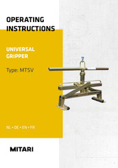 MITARI MTSV Operating Instructions Manual