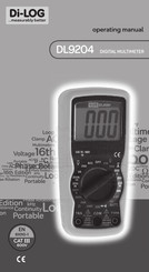 Di-LOG DL9204 Operating Manual
