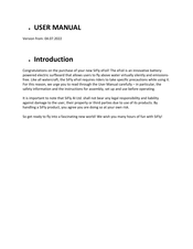 SiFly eFoil Pro Rider User Manual