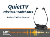MD Hearing QuietTV AV Series User Manual