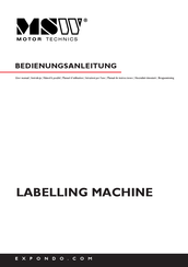 MSW MSW-LMM-02 User Manual