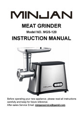 MINJAN MGS-120 Instruction Manual