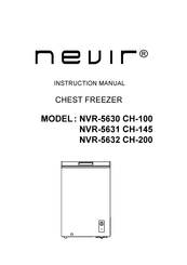 Nevir NVR-5630 CH-100 Instruction Manual
