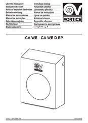 Vortice CA WE D EP Instruction Booklet