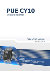 Radwag PUE CY10 Operating Manual