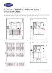 Carrier 2010-2A-ZI-20 Installation Sheet