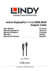 Lindy 40930-2 User Manual