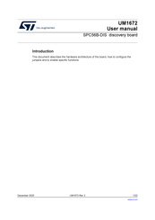 ST SPC56B-DIS User Manual