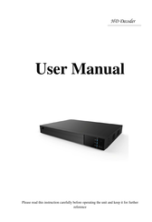 TVT TD 2304 User Manual