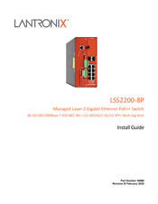 Lantronix LSS2200-8P Install Manual