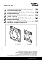 Hauff-Technik HSI150 DFK Installation Instructions Manual