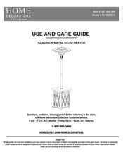 Home Decorators Collection 1007 440 286 Use And Care Manual