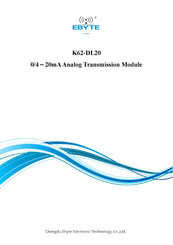 Ebyte K62-DL20 User Manual