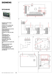 Siemens SPCE452 Installation Instruction