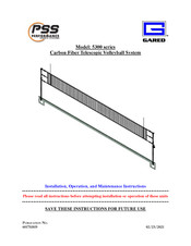 Gared 5302 Installation, Operation And Maintenance Instructions