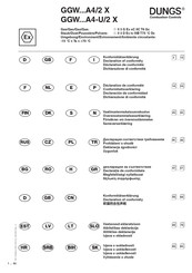 Dungs GGW A4/2 X Series Manual