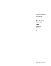 Kistler 8766A Series Instruction Manual