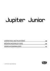 Koch Jupiter Junior Operating Instructions Manual