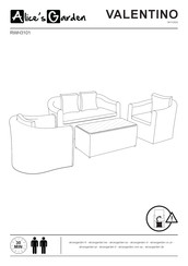 Alice's Garden VALENTINO RWH3101 Assembly Instructions Manual