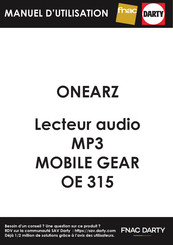on-earz OEMP4 315 User Manual
