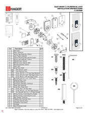 hager I-LS02688 Installation Instructions Manual
