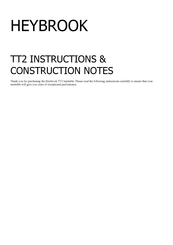 Heybrook TT2 Instructions Manual