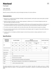 Nextool ORFLASHLIGHT02 User Manual
