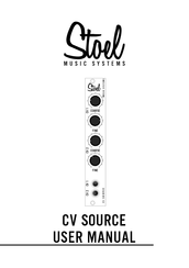 Stoel CV SOURCE User Manual