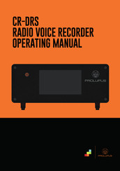 PROLUPUS CR-DRS Operating Manual