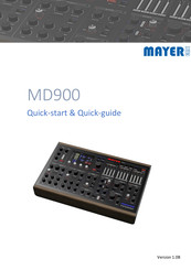 Mayer EMI MD900 Manual